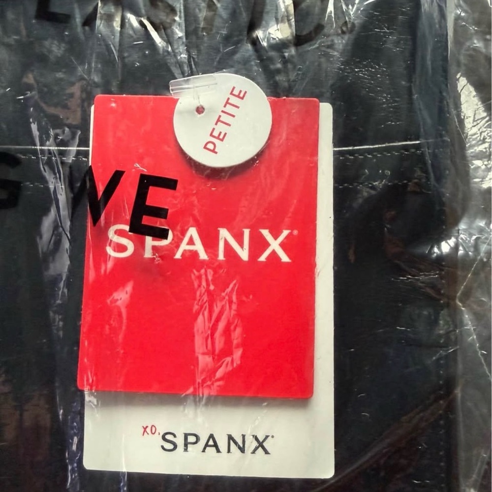 SPANX Classic Black Faux Leather Leggings